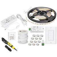 Task Lighting 16' 12 volt 3000K Natural White Dimmable Tape Light Kit